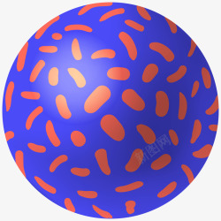 三维图彩色漂浮小球立体插画矢量图高清图片