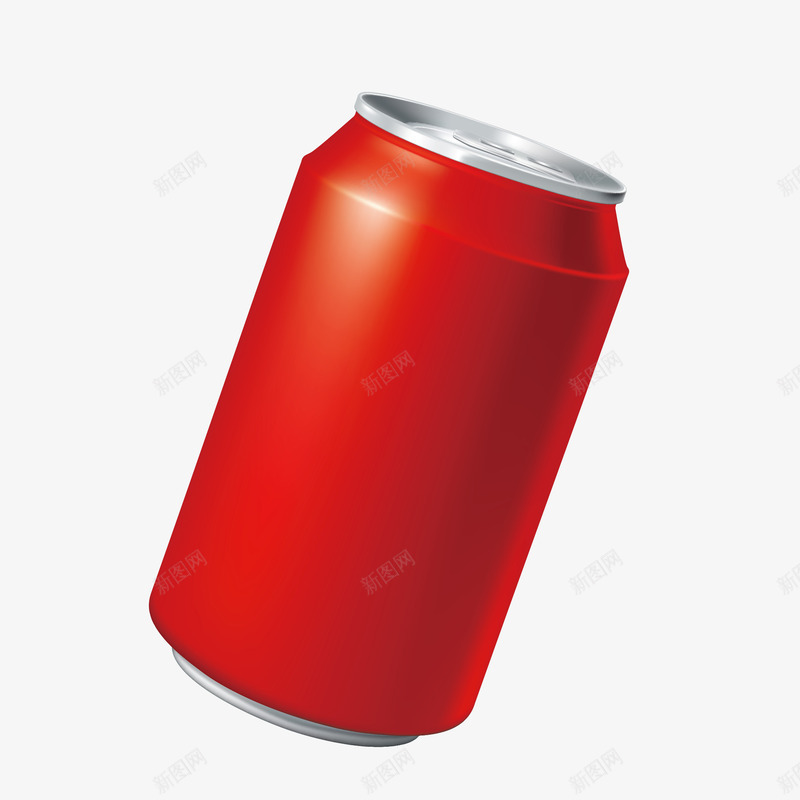 红色罐装饮料图案png免抠素材_新图网 https://ixintu.com 卡通 手绘图 液体 简图 罐装饮料 饮品 饮料