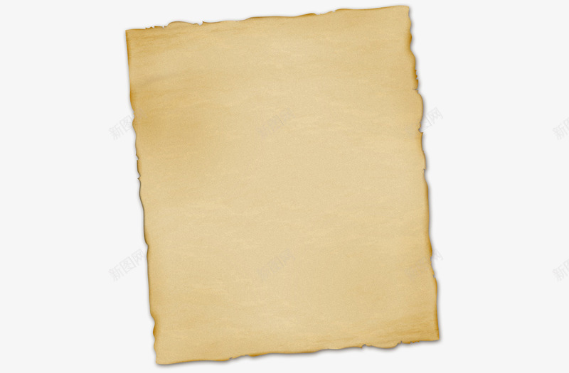泛黄的纸张png免抠素材_新图网 https://ixintu.com 做旧 泛黄 纸 纸张