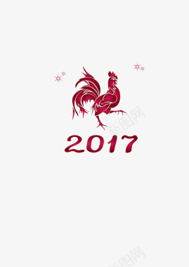 2017鸡年标识图标图标