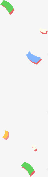 彩纸漂浮物彩纸高清图片