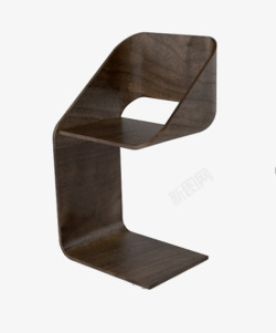 创意仿木质椅子素材