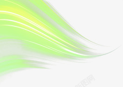科技绿色光效通道绿色速度曲线高清图片