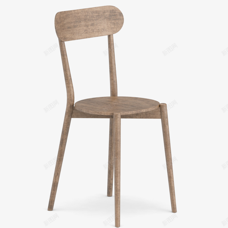 木头椅子png免抠素材_新图网 https://ixintu.com 免费png图片 座椅 木质家具 椅子