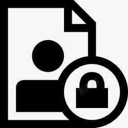 锁块数据隐私图标高清图片