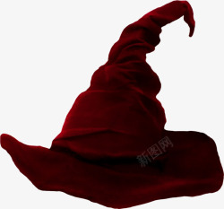 黑红色圣诞节帽子素材