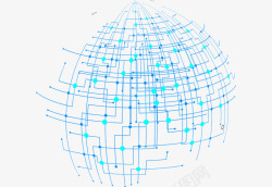 全球科技线路网创意素材