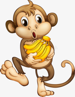 monkey卡通小猴子高清图片