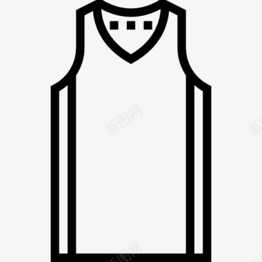 篮球球衣图标图标