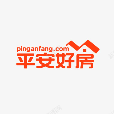 平安logo字体图标图标