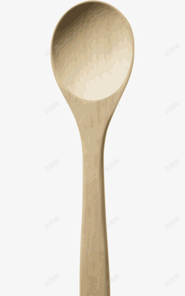 木质的勺png免抠素材_新图网 https://ixintu.com 勺子 木质 食物