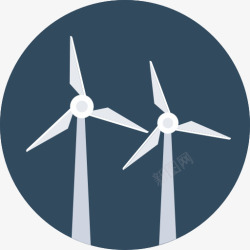 风力能源Eolic能源图标高清图片