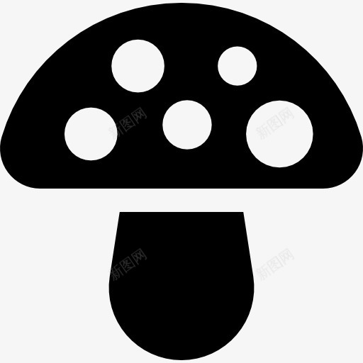 蘑菇斑点图标png_新图网 https://ixintu.com Muscaria 真菌 自然 蘑菇 鹅膏菌
