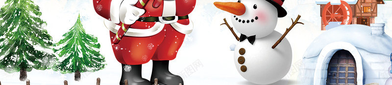 圣诞节圣诞老人雪人烟囱psd免抠素材_新图网 https://ixintu.com 圣诞老人 圣诞节 圣诞节老公公 烟囱 雪人