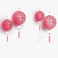 中国节装饰红色中国节高清图片