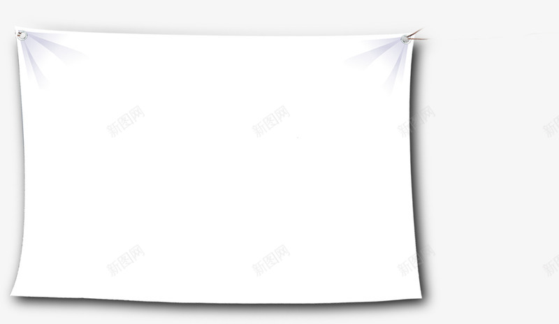 白色方形纸张白纸png免抠素材_新图网 https://ixintu.com 方形 白纸 白色 纸张