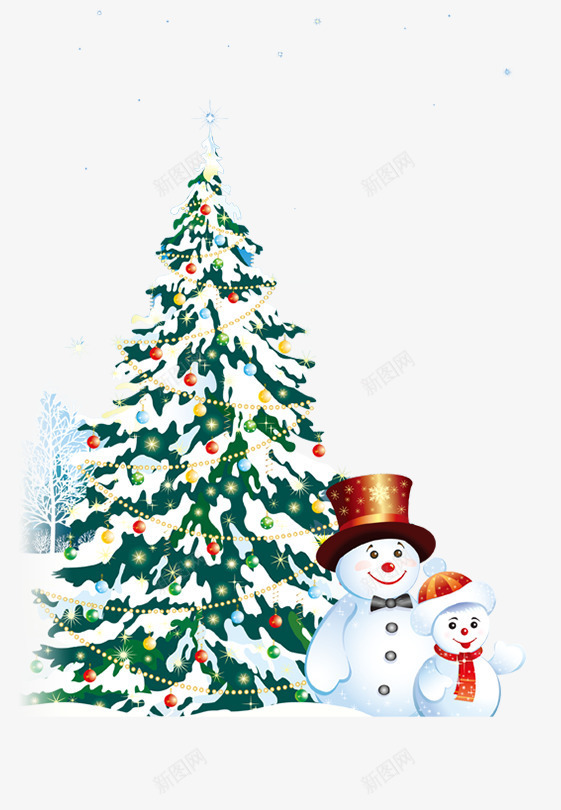 圣诞树png免抠素材_新图网 https://ixintu.com 圣诞礼物树 圣诞节 绿色