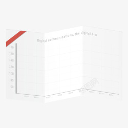 白色报表素材