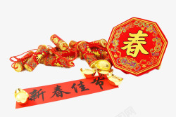 对联炮竹炮竹和对联高清图片