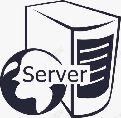 servergis服务平台矢量图图标图标