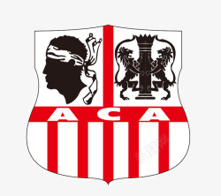 Ajaccio法甲球队队徽高清图片