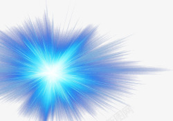 蓝色扩散速度光线素材