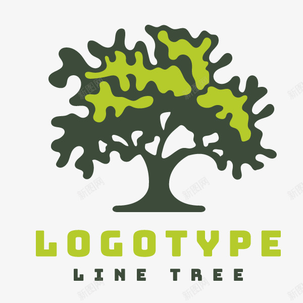 手绘绿色树木图标logopng_新图网 https://ixintu.com logotype logo设计 tree 图标设计 大树 山林 手绘 树图标 树木 环保 绿色包装