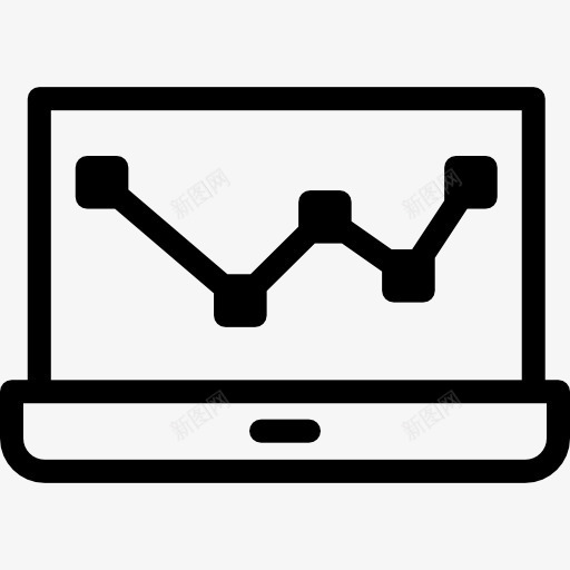 分析笔记本电脑图标png_新图网 https://ixintu.com 打开笔记本电脑 技术 笔记本电脑 笔记本电脑的屏幕 统计