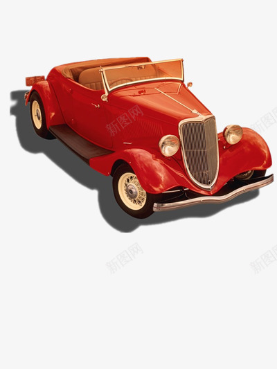汽车png免抠素材_新图网 https://ixintu.com 交通工具 代步车 卡通车 旅行 汽车模型 玩具车 红色轿车 车