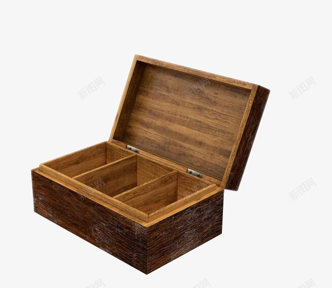 破旧的木箱子png免抠素材_新图网 https://ixintu.com 怀旧 打开的木箱子 木制箱子 箱子