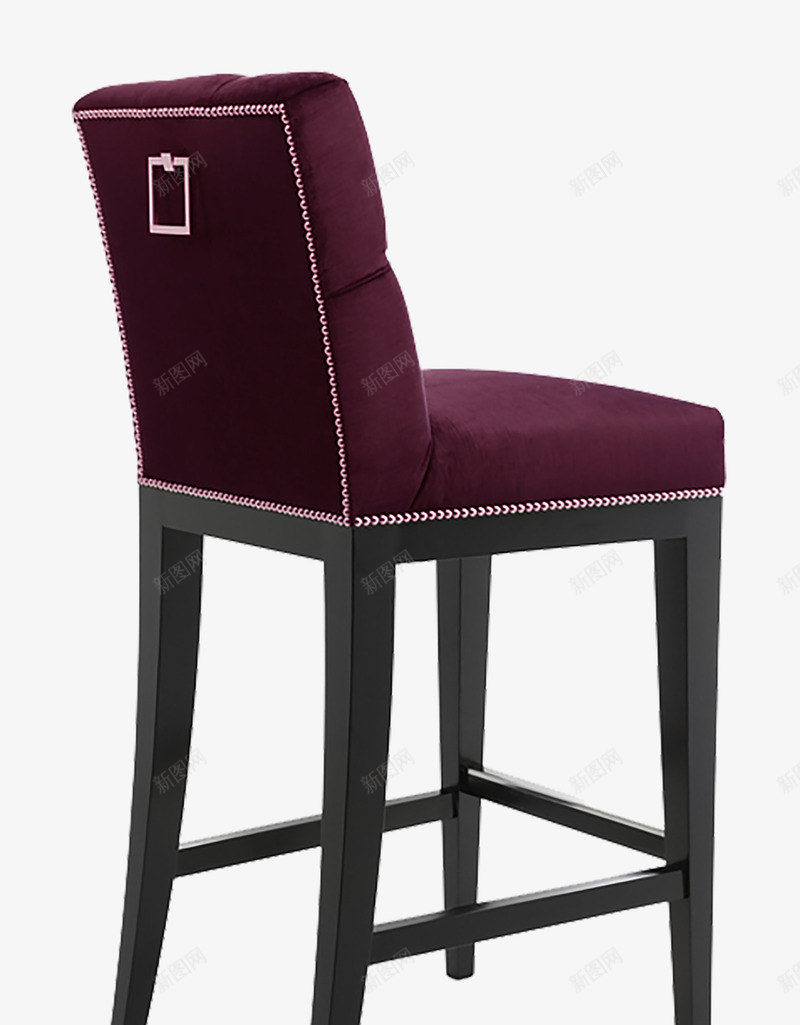 紫色木质的吧椅装饰png免抠素材_新图网 https://ixintu.com 卡通手绘 吧椅 木头 木椅 椅子 装饰图