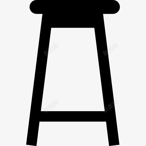 厨房的椅子上图标png_新图网 https://ixintu.com 厨房 坐在家里的事 家具 对象 工具 工具和器具 椅子