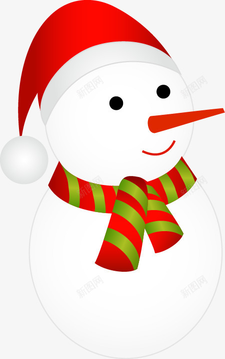 手绘圣诞雪人元素图案png免抠素材_新图网 https://ixintu.com 元素 图案 圣诞 手绘 雪人