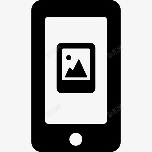 宝丽来影像符号在手机屏幕图标png_新图网 https://ixintu.com 图像 工具和用具 手机 手机套 手机屏幕 手机屏幕展示图 拍立得 移动电话 符号