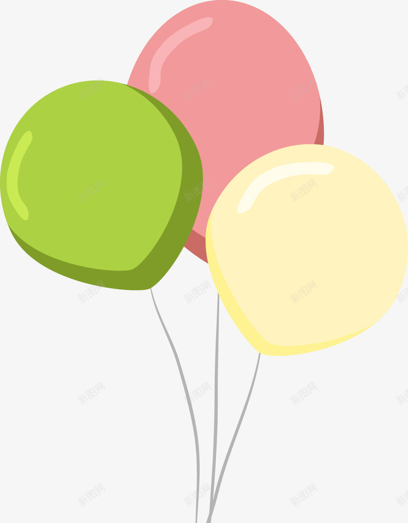 儿童节气球带着礼物png免抠素材_新图网 https://ixintu.com 儿童节 气球带着礼物 漂浮的气球 童趣 红色礼盒 节日礼物