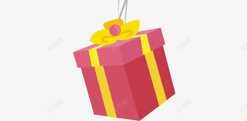 儿童节气球带着礼物png免抠素材_新图网 https://ixintu.com 儿童节 气球带着礼物 漂浮的气球 童趣 红色礼盒 节日礼物