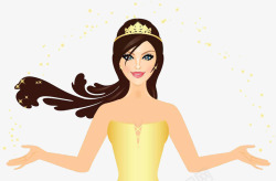 黄色紧身衣穿紧身衣的公主高清图片