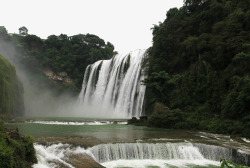 自然景观贵州黄果树瀑布素材