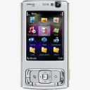cell诺基亚氮系诺基亚N95手机移动高清图片