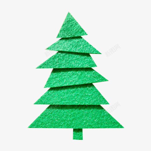 绿色折叠圣诞树元素psd免抠素材_新图网 https://ixintu.com 圣诞树 圣诞节 折叠 植物 环境 纹理 绿色 自然 节日 装饰