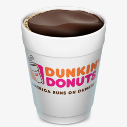 邓肯甜甜圈咖啡开放Dunkin素材