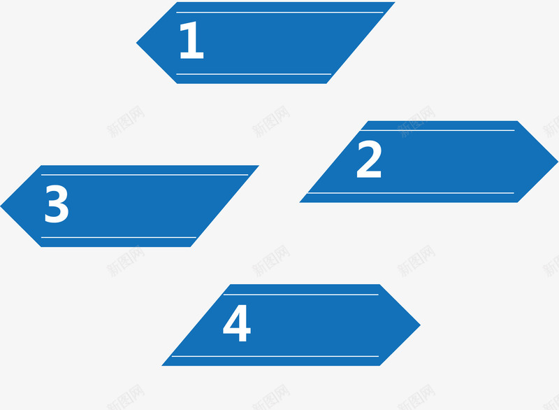 蓝色分类标签图矢量图ai免抠素材_新图网 https://ixintu.com 分类标签 步骤目录 流程图 矢量图