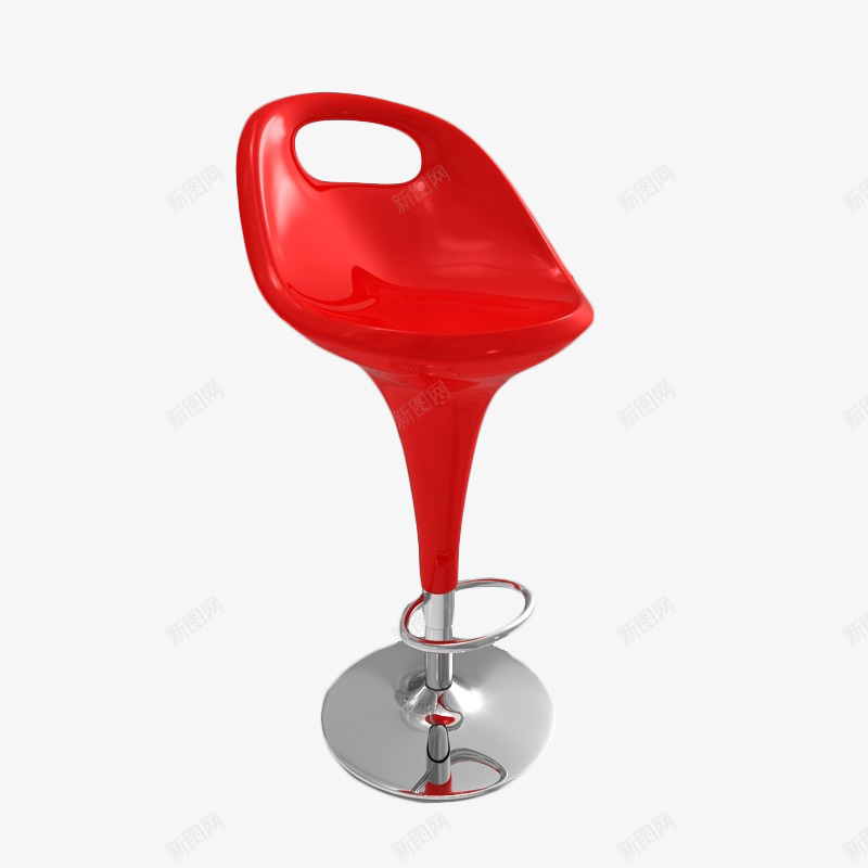 红色转椅塑料凳子png免抠素材_新图网 https://ixintu.com 塑料凳 塑料凳子 椅子 红色 红色凳子 红色转椅塑料凳子 转椅