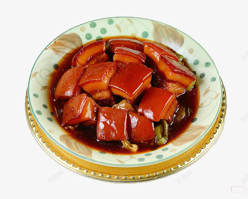 东坡肉png免抠素材_新图网 https://ixintu.com 东坡肉 猪肉 红色