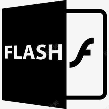 Flash开放文件格式图标图标