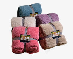 办公室婴儿盖毯子爱冬季毛毯床单法莱绒高清图片
