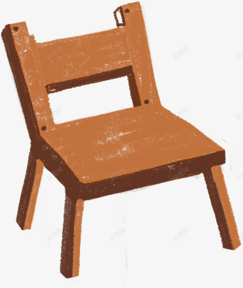 插画椅子png免抠素材_新图网 https://ixintu.com 凳子 坐位 坐席 座位 插画 板凳 椅子 立体