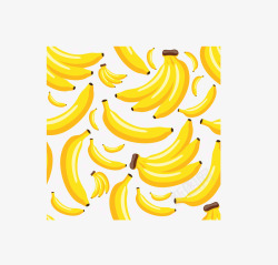 手绘香蕉背景素材