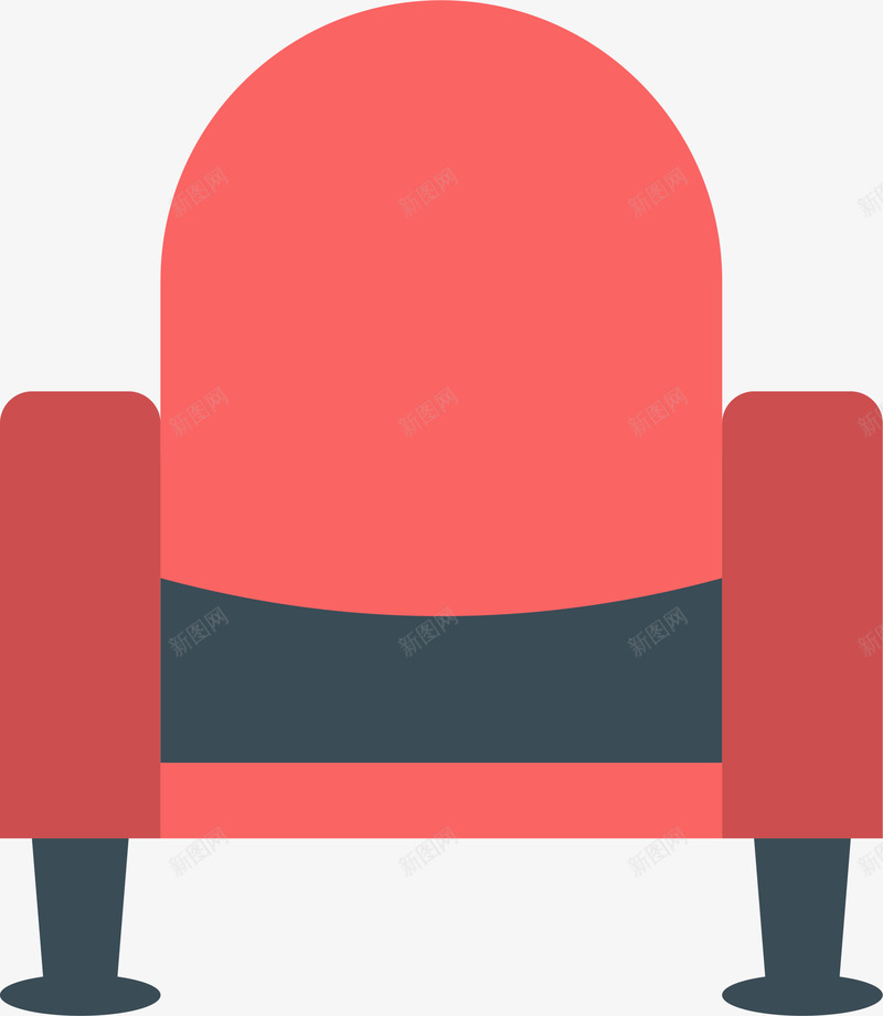 电影节电影院椅子png免抠素材_新图网 https://ixintu.com 一个椅子 坐位 坐席 座位 座椅 电影节 电影院椅子 红色椅子 舒适椅子