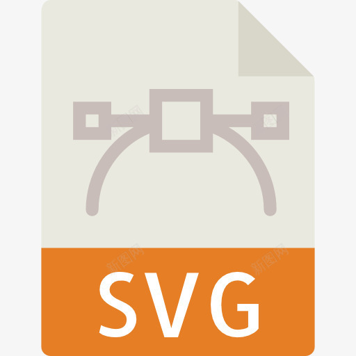 SVG图标png_新图网 https://ixintu.com SVG SVG扩展 SVG文件 SVG格式 可伸缩矢量 打开文件 接口 矢量图形